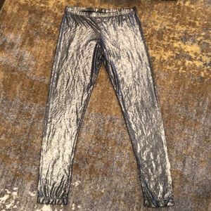 BCBGMAXAZRIA
Metallic Leggings